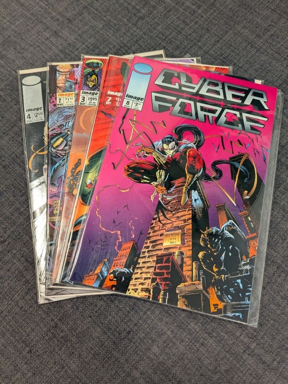 Cyber Force #2 #3 #4 #7 #8 Comic Lot Image Top Cow Silvestri McFarlane
